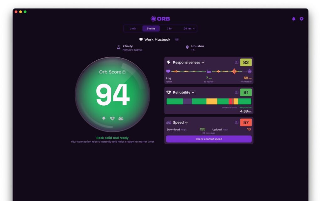 Orb, a new app by Ookla's ex-CEO, offers a broader picture of your internet connection