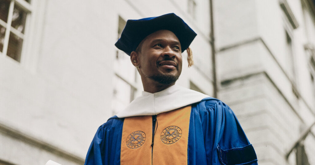 How Usher Writes a Commencement Speech