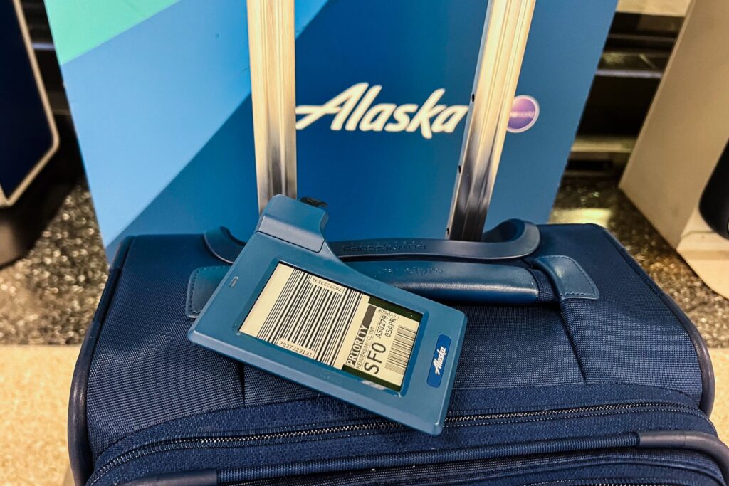 Worth the price? Trying out Alaska Airlines' new digital bag tags