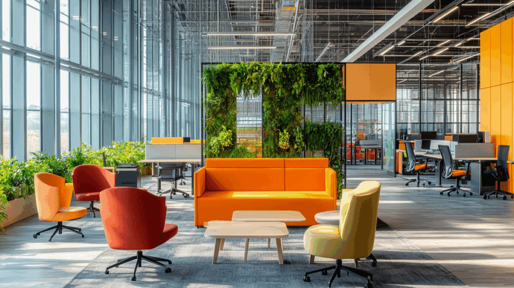 Modern breakout office furniture: Enhancing Flexibility and Productivity