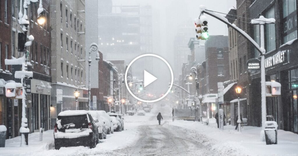 Blizzard Slams Northeast with Heavy Snow, Disrupting Travel