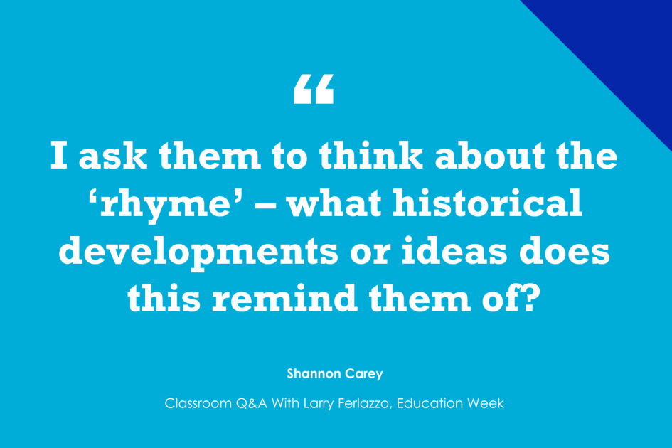 How Two Educators Are Teaching History Right Now (Opinion) How Two Educators Are Teaching History Right Now (Opinion)