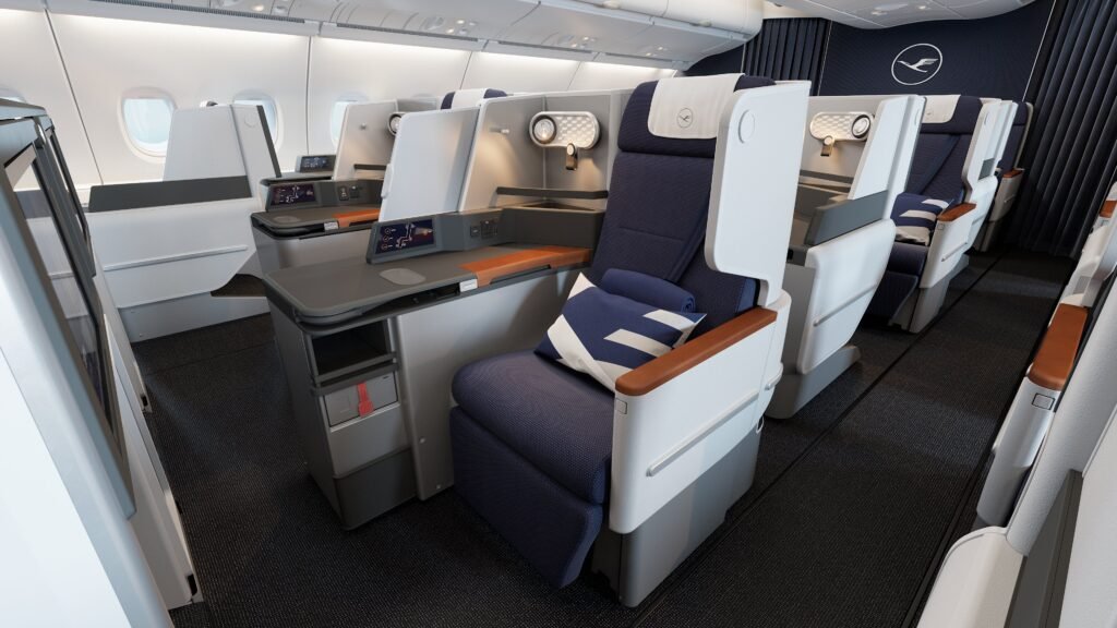 Lufthansa brings new business-class seats to Airbus A380