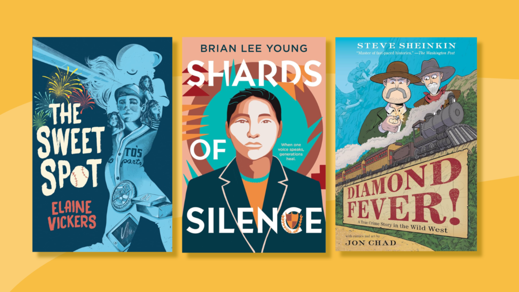 Best May 2026 New Books for Kids and Teens New May 2026 books including The Sweet Spot, Shards of Silence, and Diamond Fever