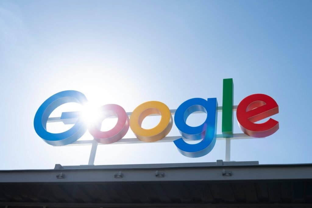 Google quietly launched an AI dictation app that works offline Signage at the Google Midlothian Data Center in Midlothian, Texas, US, on Friday, Nov. 14, 2025.