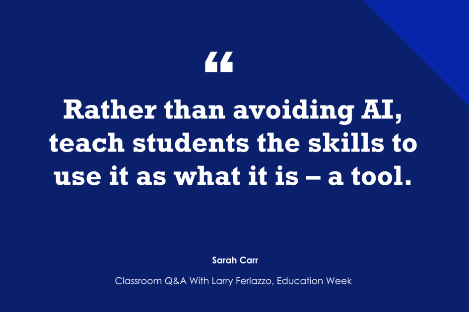How EL Teachers Are Navigating AI Use (Opinion) How EL Teachers Are Navigating AI Use (Opinion)